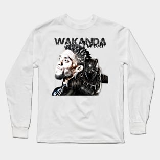 Black Panther Wakanda Forever Long Sleeve T-Shirt